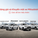 Bảng giá xe Mitsubishi tháng 05/2020